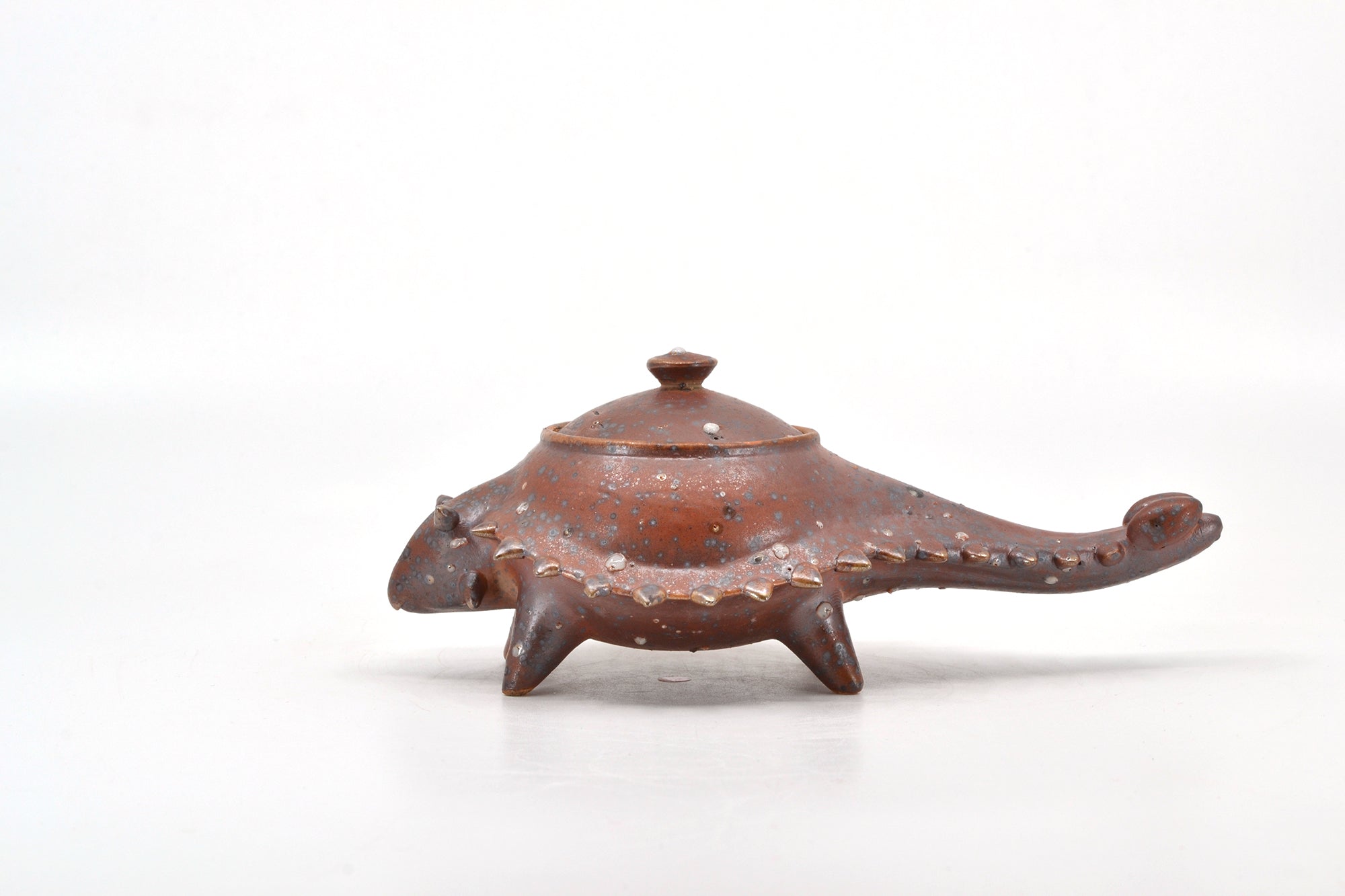 Ankylosaurus spice jar