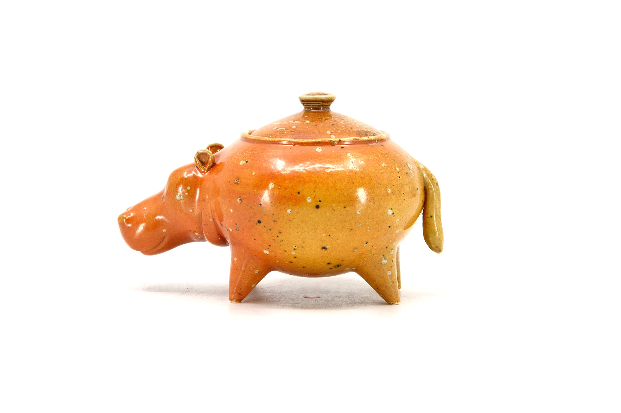 Hippopotamus spice jar 003