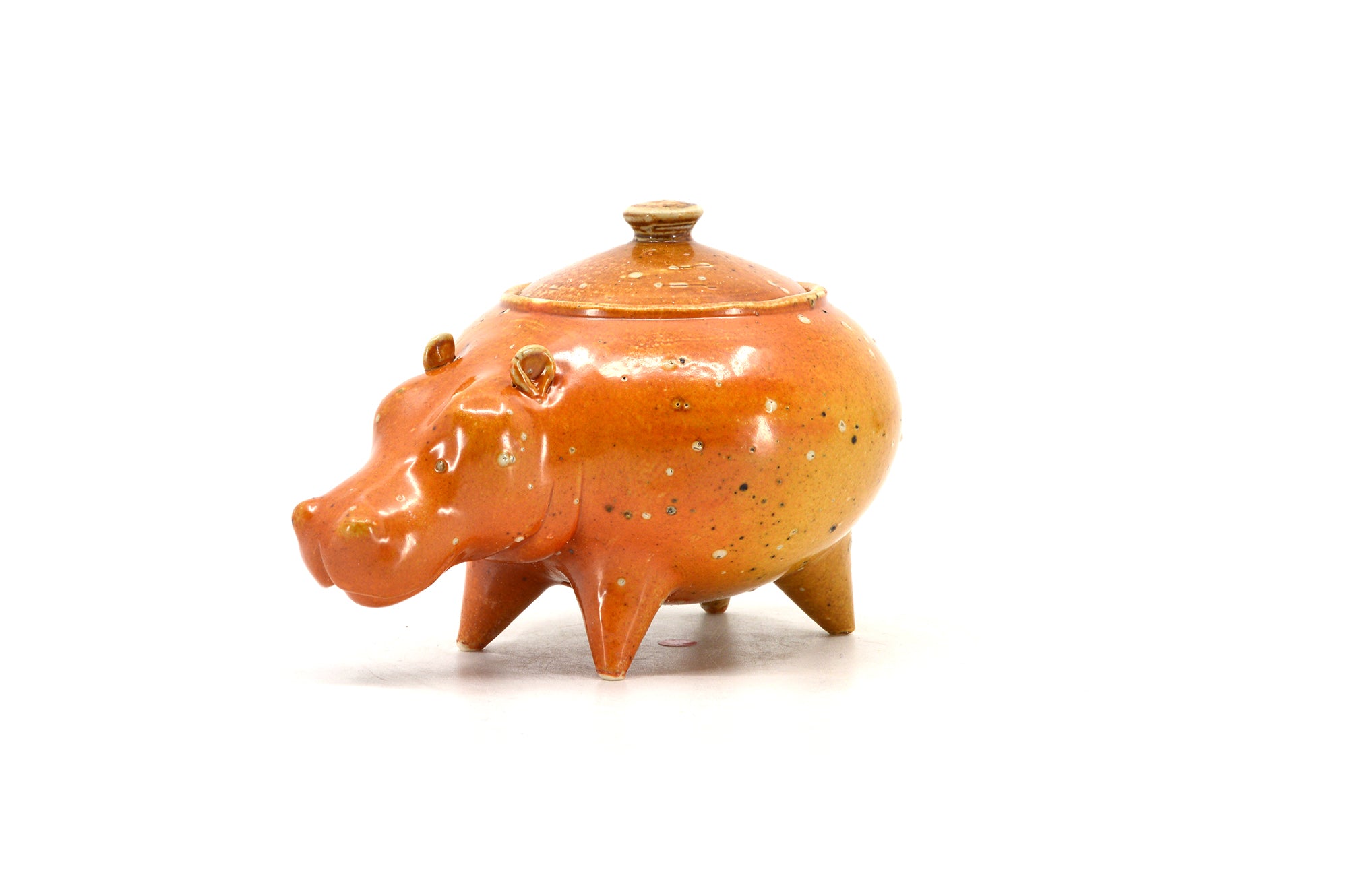 Hippopotamus spice jar 003