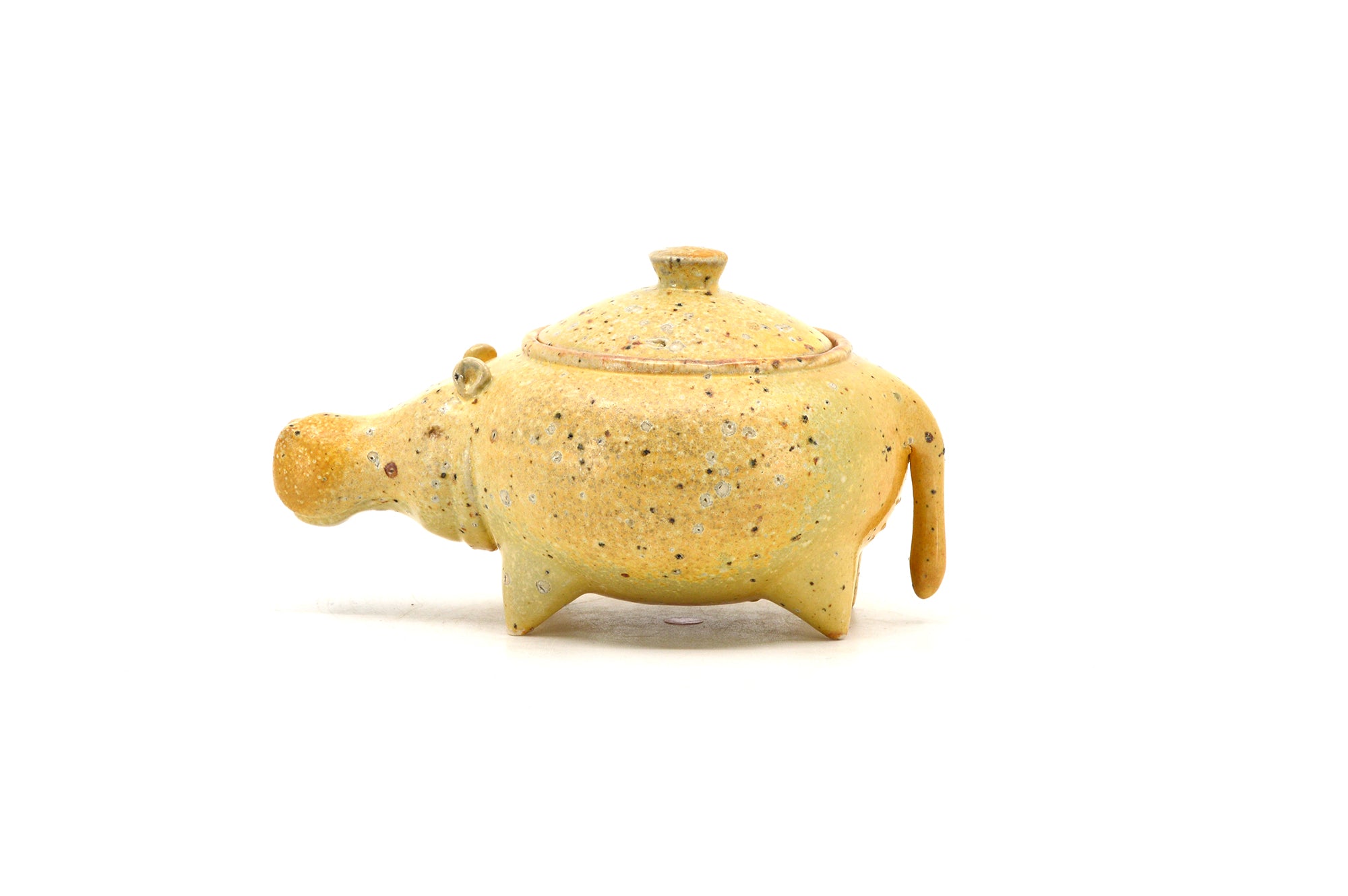 Hippopotamus spice jar 006