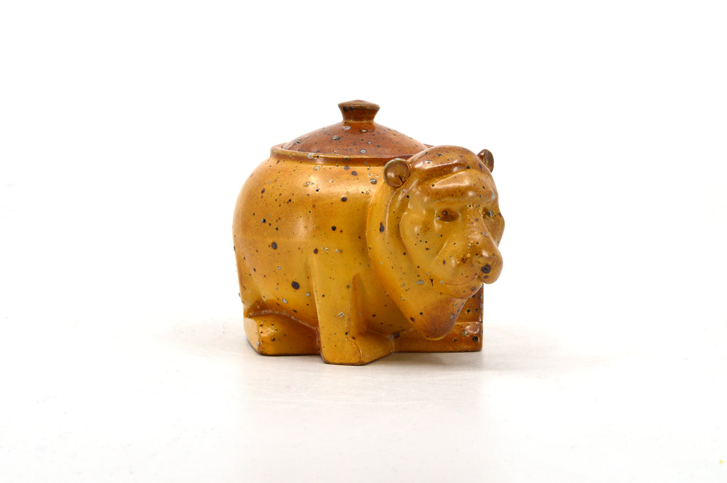 Lion spice jar 013