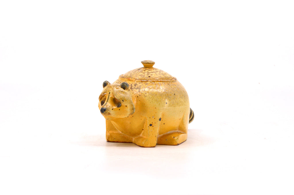 Raccoon spice jar 065