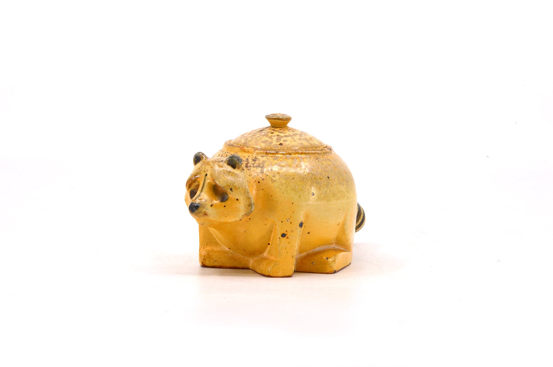 Raccoon spice jar 065