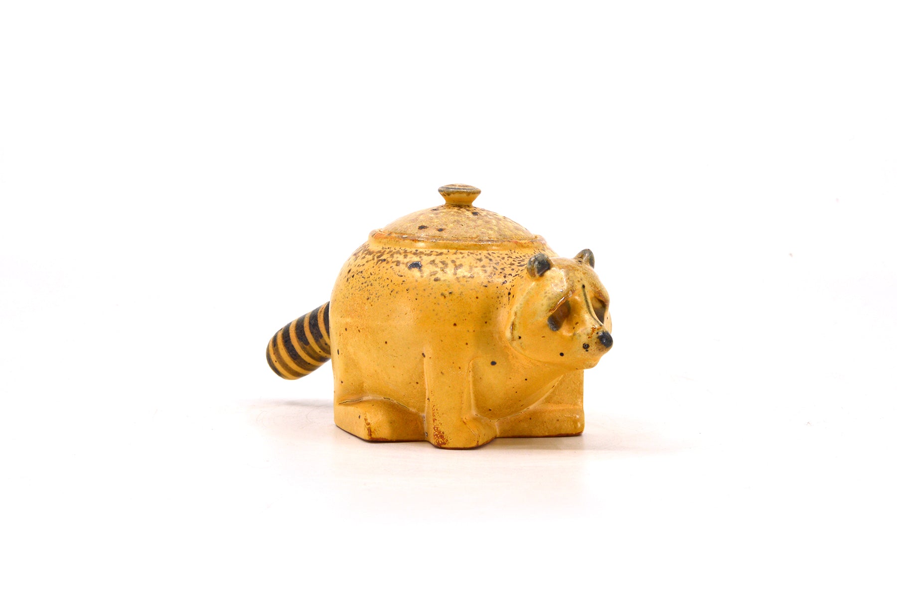 Raccoon spice jar 065