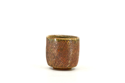 Diagonal fluted sipper 072